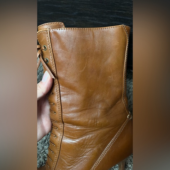 Victorian-Inspired Franco Sarto Heeled Boots sz7 - Picture 14 of 15